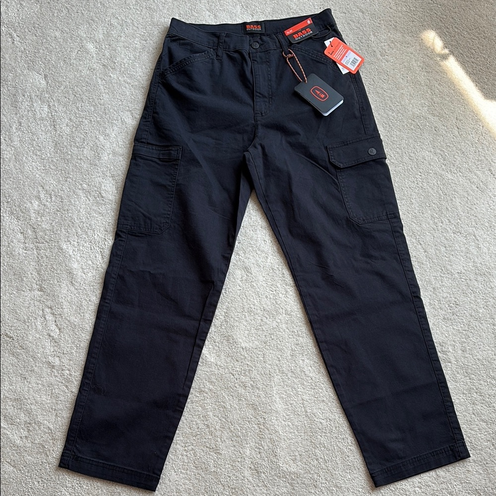 Bass Outdoor Women’s slim Fit Black Cargo Pants